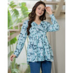 Elegant and Comfortable Floral Top Dress
