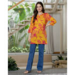 Elegant and Comfortable Floral Top Dress