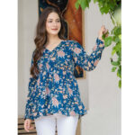 Elegant and Comfortable Floral Top Dress