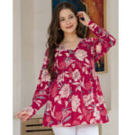 Elegant and Comfortable Floral Top Dress