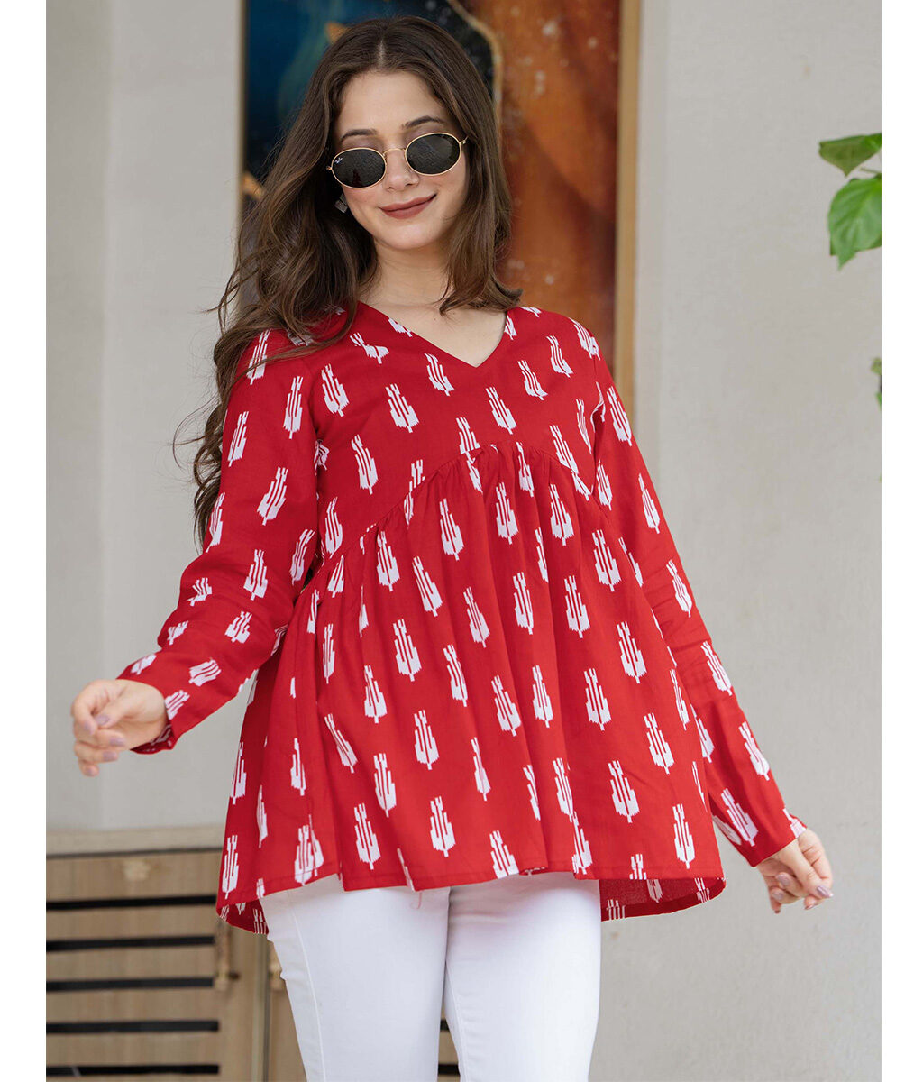 Elegant and Comfortable Floral Top Dress