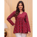 Elegant and Comfortable Floral Top Dress