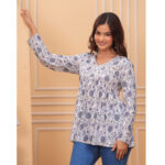 Elegant and Comfortable Floral Top Dress