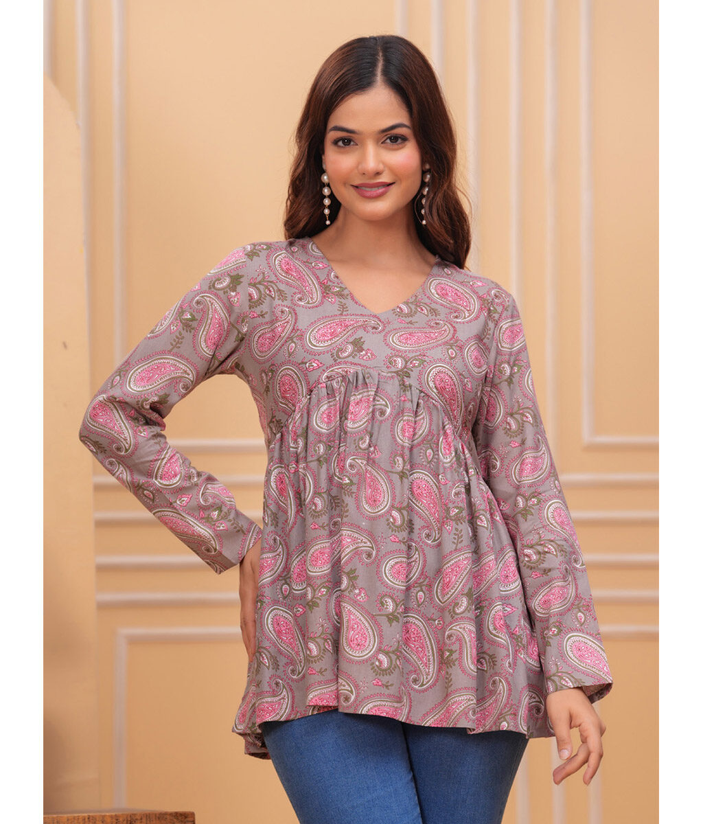 Elegant and Comfortable Floral Top Dress