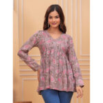 Elegant and Comfortable Floral Top Dress
