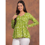 Elegant and Comfortable Floral Top Dress