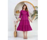 Beautiful and Elegant Solid Dress
